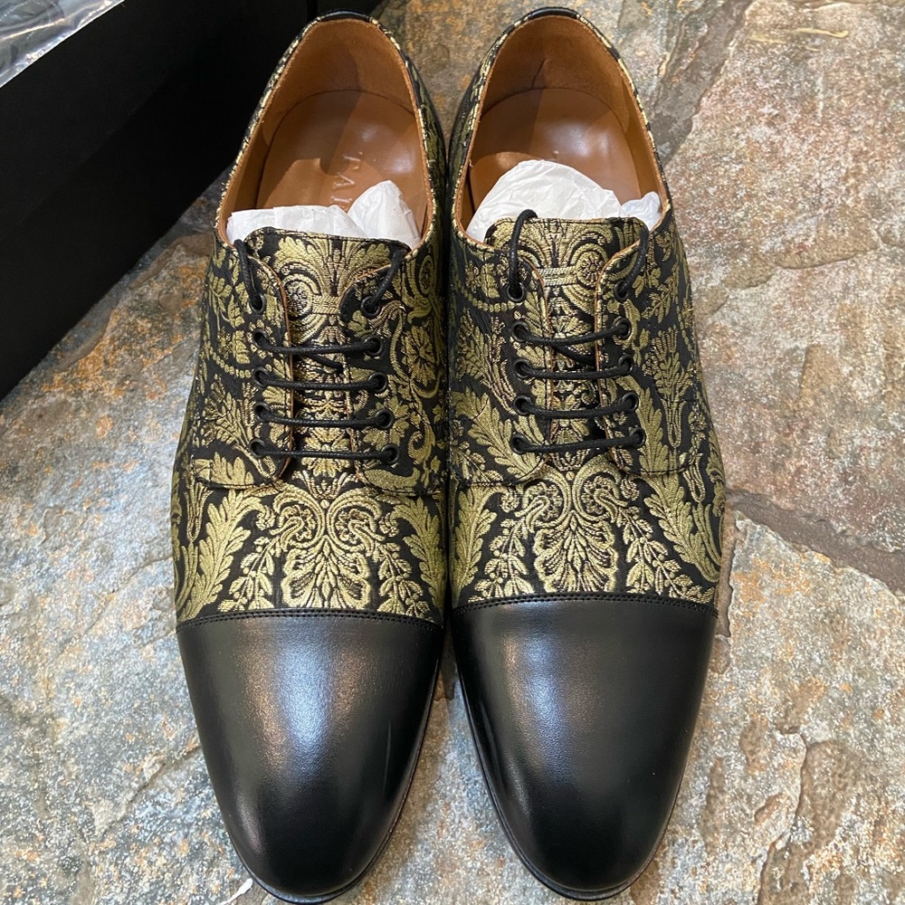 TAFT Jack shoe in floral RARE size 10